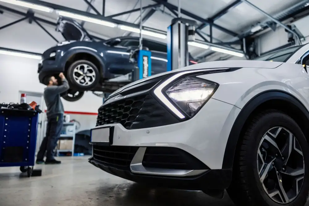Garage auto près de Plaintel